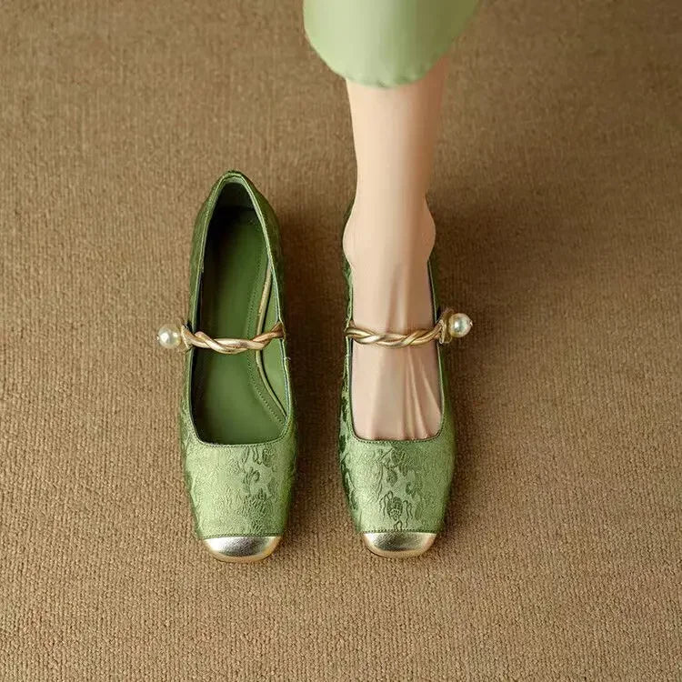 Skyler | Pearl Accent Mary Jane