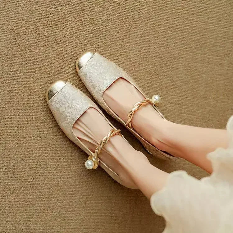 Skyler | Pearl Accent Mary Jane