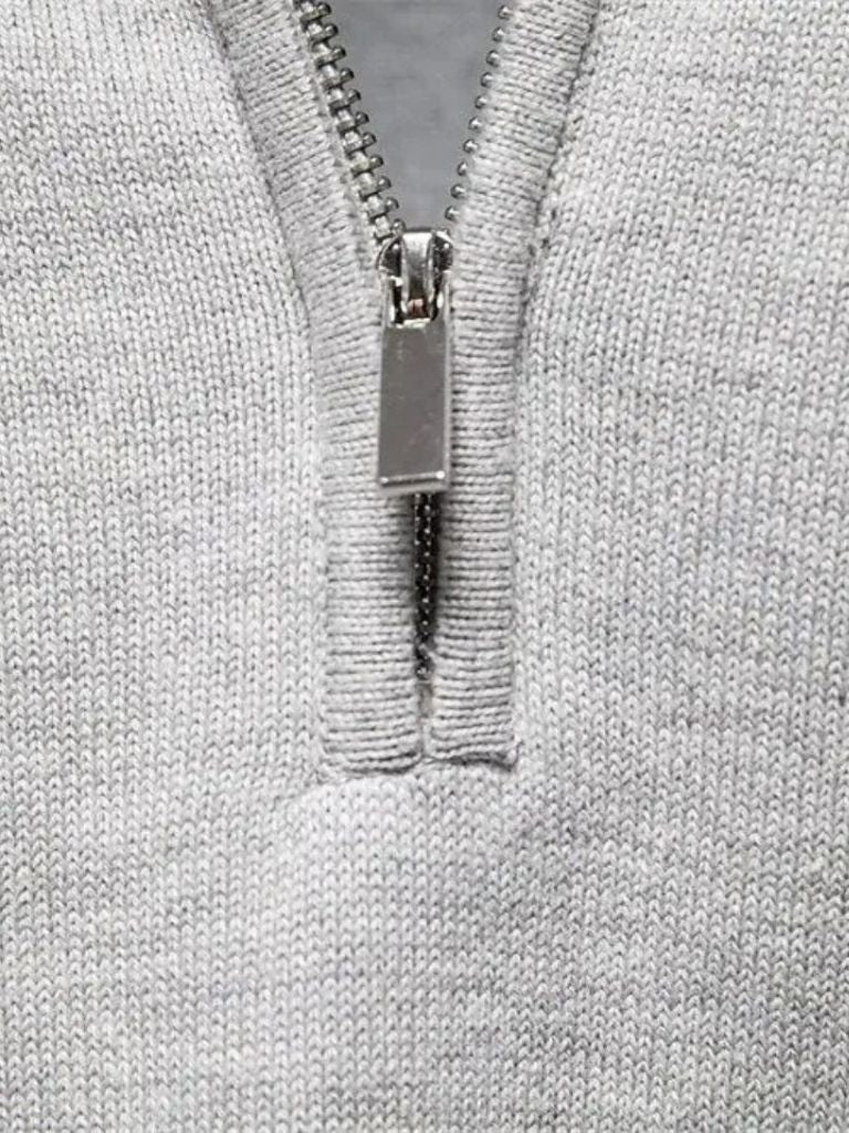 Cian  |Half Zip Knitwear Pullover Sweater