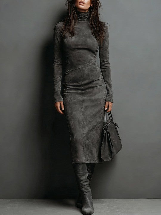 Clara | Long Sleeve Midi Dress