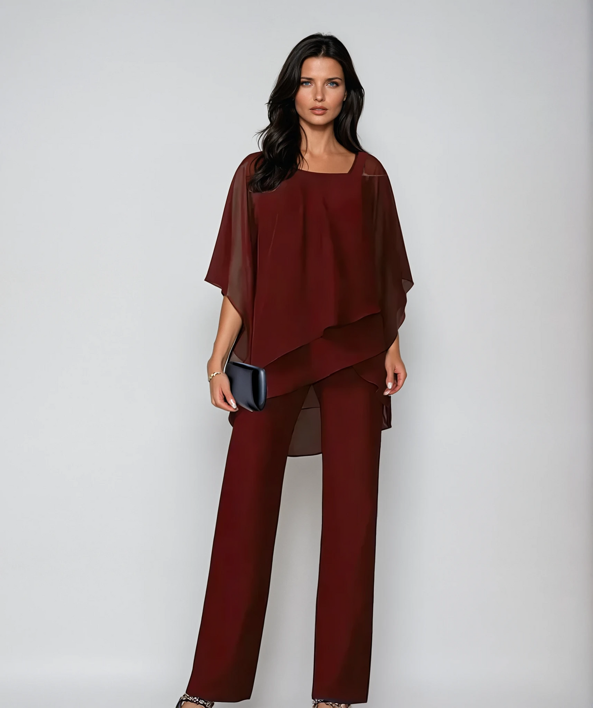 Lorenzo | Graceful Layered Elegance Two Piece