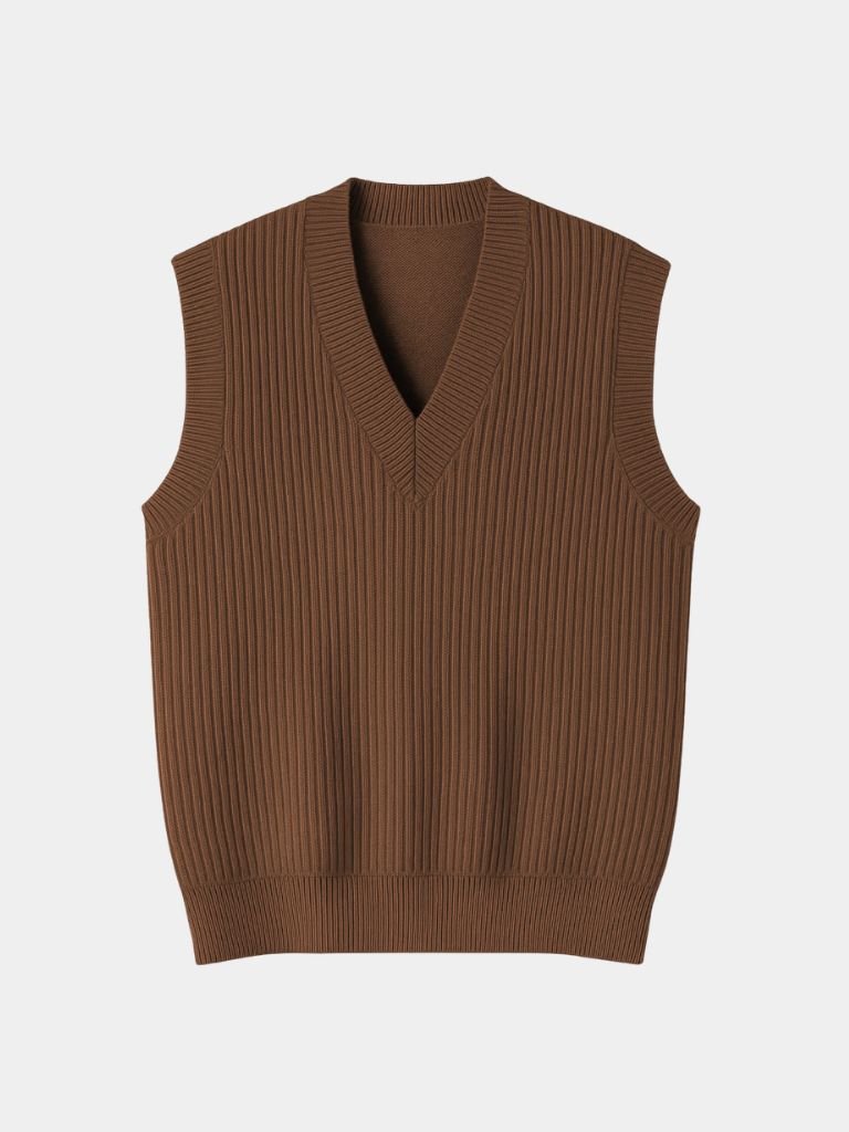Onyx | Knit Vest Waistcoat