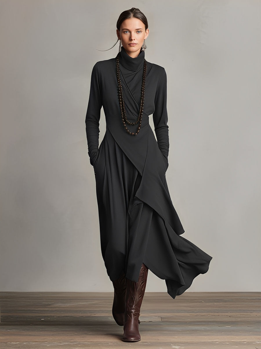 Willow | Elegant Winter Maxi Dress