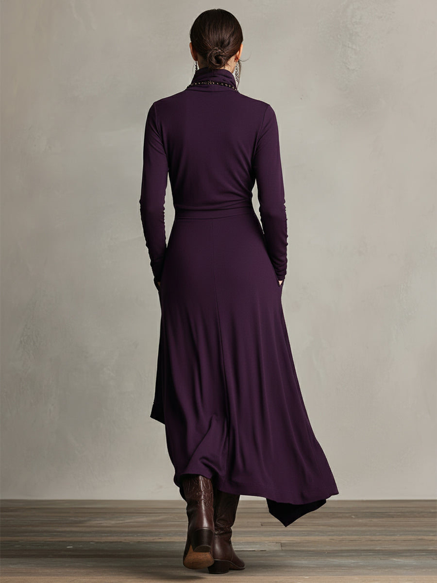 Willow | Elegant Winter Maxi Dress