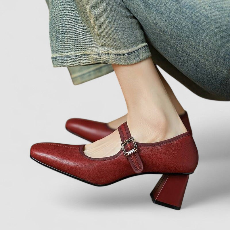 Jessica | Comfortable Mary Jane Heels
