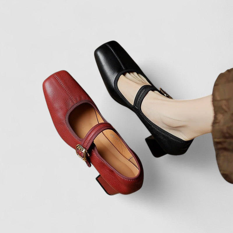 Jessica | Comfortable Mary Jane Heels