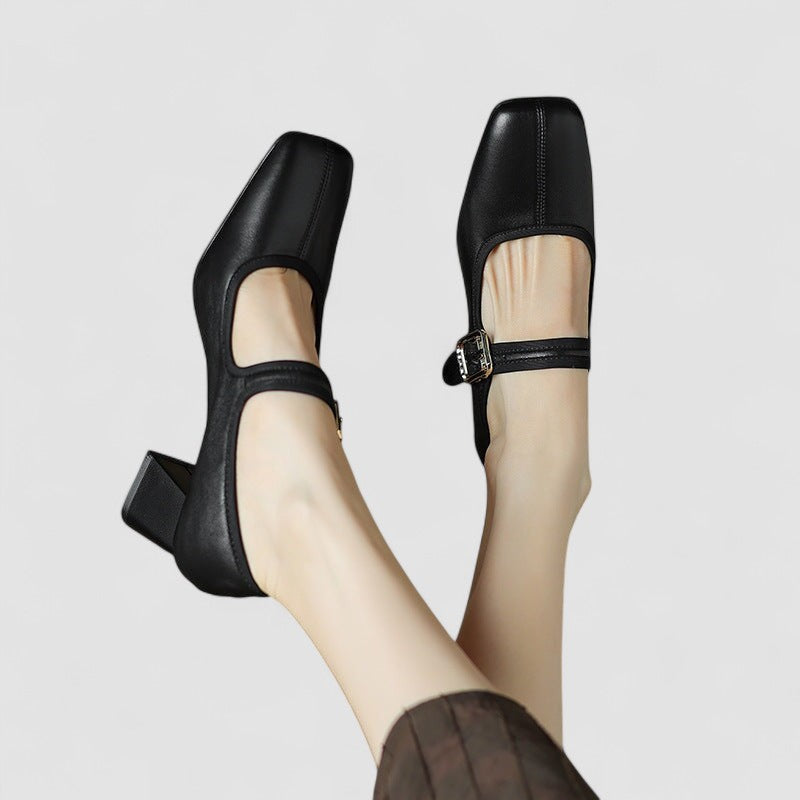 Jessica | Comfortable Mary Jane Heels