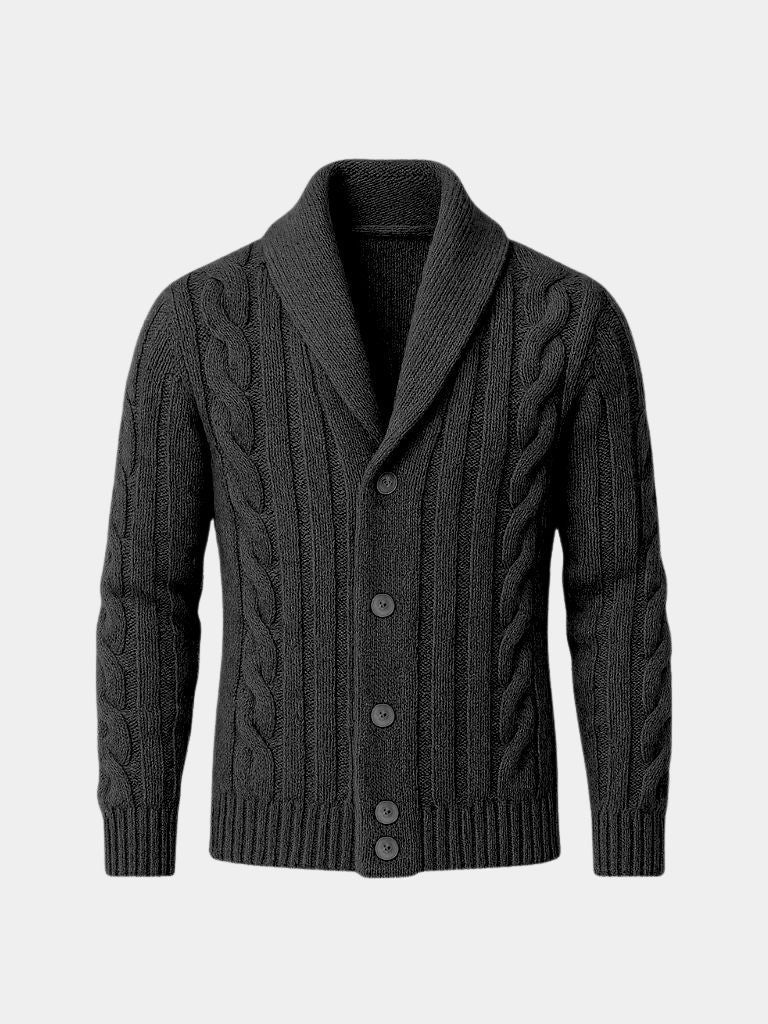 Kael | Men's Knitted Cardigan