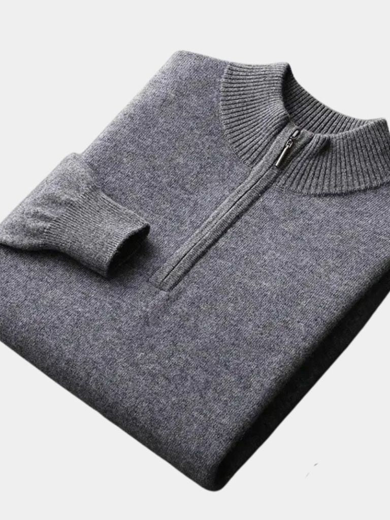 Merino |  Half Zip Sweater
