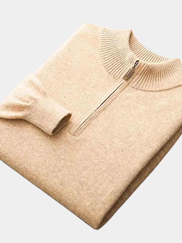 Merino |  Half Zip Sweater