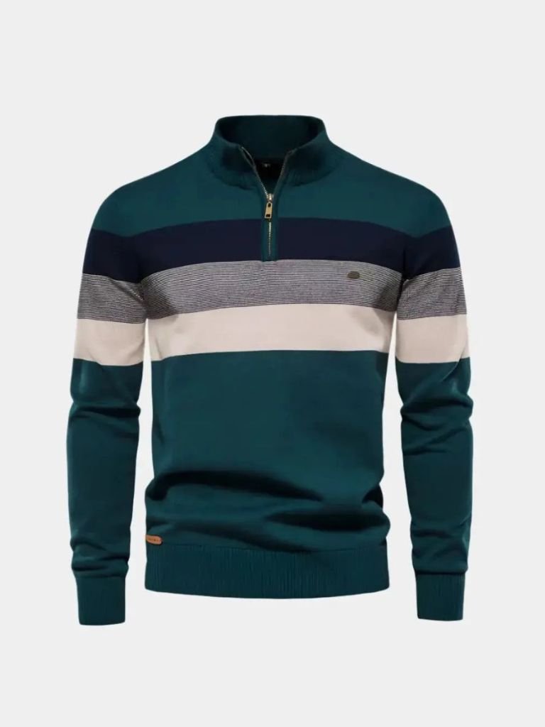 Thoren | Minimalist High Collar Sweater