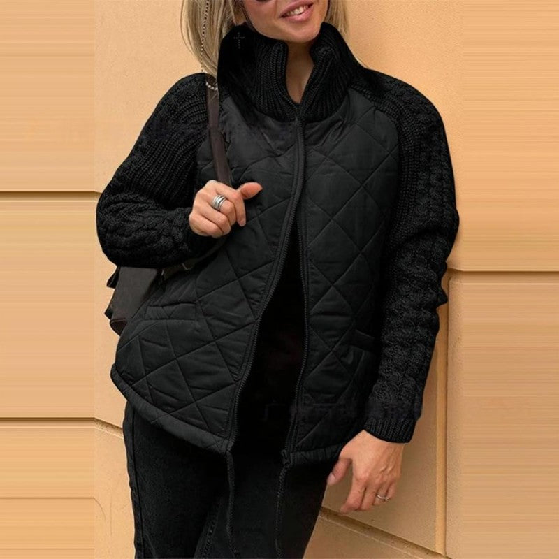 Livia | Patchwork Padded Jacket