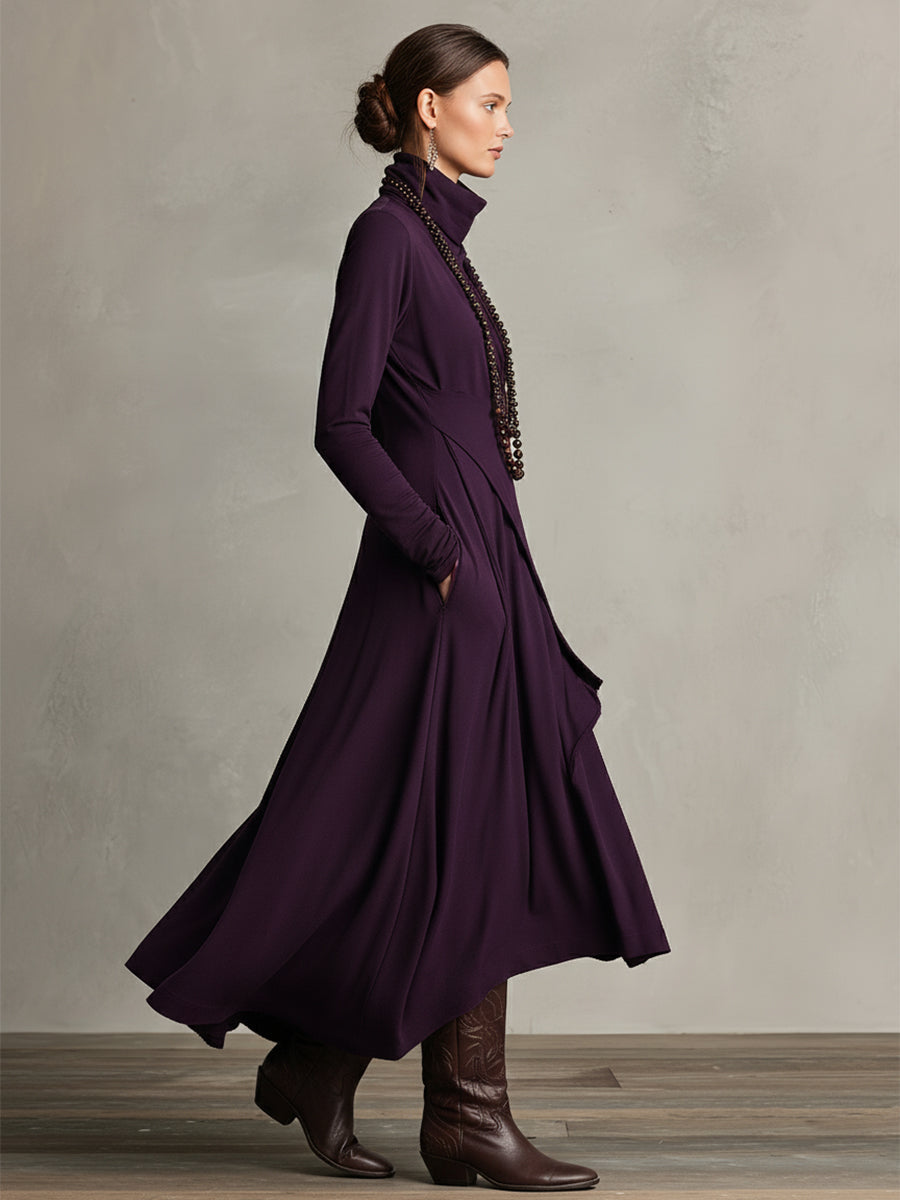Willow | Elegant Winter Maxi Dress